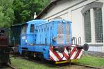 CD 701 776 stands in  Luzna u Rakovnika's  railway museum on 13 May 2012.