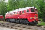 Czech Sergei T679-1600 stands in the railway museum in Luzna u Rakovnika on 13 May 2012.