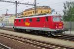 RM Lines 121 007 runs light through Usti nad Labem on 22 September 2014.