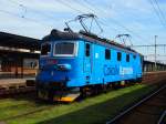 CD Cargo 123 001-9 at the Railway station Lovosice in 7.