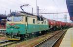 CD 130 006 hauls a tank train through Kolín on 3 June 2013. 