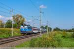 12.09.2019 | Jeseník nad Odrou - Skoda (151 020-5) is heading towards Přerov.