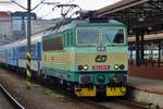 CD 163 234 stands in Praha hl.n. on 6 April 2017.