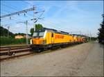 Regiojet 193 205-2 Siemens Vectron in railway station Praha Smíchov on 25.8.2017
