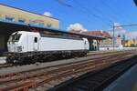 CD/Siemens mercenary 6 193 9790 runs round at Cheb on 12 May 2024.