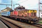 CD 210 055 shunts one coach at Ceske Budejovice on 21 September 2018.