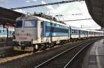 CD 242 278 stands in Brno hl.n. on 2 June 2015.