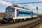 CD 242 278 stands in Brno hl.n. on 2 June 2015.