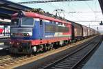 Private steel train with 242 555 passes Breclav on 2 June 2015.