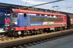 Private steel train with 242 555 passes Breclav on 2 June 2015.