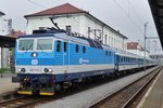 CD 362 113 stands ready for departure at Bohumin on 4 May 2016.