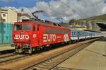 Advertiser 362 086 stands in Usti nad Labem on 6 April 2017.