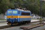 Retro liveried Ceske Drahy 362 078 stands at Praha hl.n.