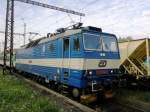 363 054 (nickname: Princess)on the 26th of July, 2011 on the Railway station Hořovice.