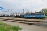 GATX tank train with 363 072 passes through Bohumin on 3 May 2016.