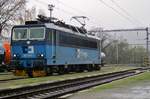 On a rainy 7 April 2017, CDC 363 043 stands in Decin-Vychod.