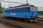 CD Cargo 363 035 runs light through Praha-Liben on 8 May 2024.