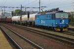 On 26 September 2025 CD Cargo 363 058 hauls a mixed freight through Praha-Liben toward Nymburk. On 26 September 2025 CD Cargo 363 058 hauls a mixed freight through Praha-Liben toward Nymburk.