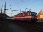 CD 371 004 on the railway station Kralupy on the 13 Nov 2012