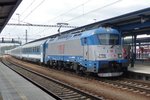 CD 380 009 enters Breclav with EC HUNGARIA from Budapest on 5 May 2016.