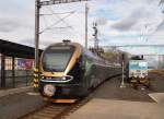 LeoExpress 480 004-1 at Prague main station on 8 November 2013.