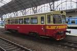 M152-0656 stands in Praha hl.n. on Ascension Day 9 May 2024.
