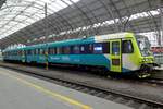 Arriva 845 201 stands in Praha hl.n. on 24 February 2020.