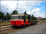 SZDC Heavy small car MUV 69.2 in Railwax station  Susice at 30.7.2013.