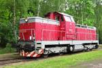 T466-0286 stands on 13 May 2012 in the railway museum of Luzna u Rakovnika.