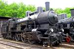 Ex-CSD 354 7152 stands on 13 May 2012 in the railway museum of Luzna u Rakovnika.