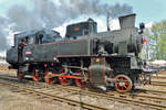 Czech 423 0145 was guest at the annual steam loco parade at Wolsztyn on 30 April 2016.