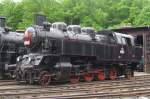 CSD 433 049 stands in the railway museum of Luzna u Rakovnika on 13 May 2012.