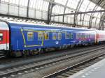 Sleepingcar type WLABmz number 61 54 72-91 010-3 in Amsterdam centraal station 20-07-2008.