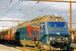 DSB 1524 is about to call at Roskilde on 22 May 2004.