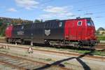 TagKraft MZ 1425 idles at Padborg on 9 September 2015, during the great 'refugee-crisis' that almost brought the entire railway connection Budapest--Wien--Frankfurt (Main)--Hamburg--Kobnhavn to a