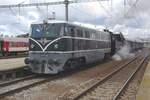 On 11 September 2022 at 14;15, ÖGEG's  2050.05 and steamer 77.28 depart from Benesov u Prahy with the return to Austria via Ceske Budejovice, Summerau and Linz to the destination Ampflwang.