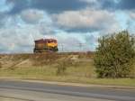 C36-7 1541 rolls into Maardu yard