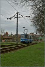 A Tatra Tram in Tallinn between Station and Harbour.