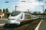 Eurostar 3226 -in SNCF service- enters Lille Flandres on 18 September 2004.