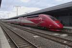 Thalys 4344 ends her journey from Paris Nord via Bruxelles-Midi and Aachen at Essen Hbf on 14 February 2022.