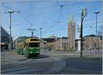 The HSL Tram on the service line T3 by the Helsinki main station.
29.04.2012
