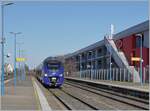 The new SNCF 85541 (94 87 00 85 542-2 F-SNCF) is arriving at the Molsheim Station.