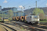 On 27 March 2017, SNCF 37002 'Marathon' shuttles with molten steel wagons (Torpedowagen in decent German) to and from Völklingen. Here she leaves Völklingen with such a train.