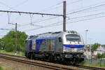 The Europorte 4001 on route to France from the port of Antwerp.