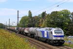 The Europorte 4003 with a tank train from the port of Antwerp to France.
