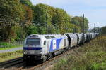 The Europorte 4003 with a grain train on route to the port of Antwerp. Vossloh-Stadler Euro4000 build in 2011 with construction N� 2510. Line 27A at Antwerp Airport. 07-10-2026