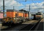 The SNCF BB 63942 in Dijon.
24.10.2006