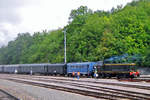 Preserved diesel 040DA-895 shunbts on 19 September 2011 at Longueville.