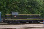 On 19 September 2011 preserved 040DE-895, ex SNCF 63895, stands in Longuevile as part of an extra train. 