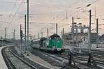 The SNCF infra BB 66401 and 66429 in Annemasse.